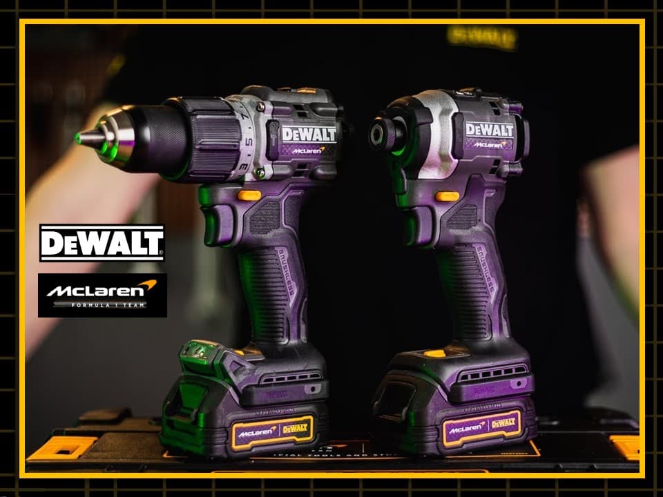 DEWALT x Mclaren საკოლექციო მოდელები